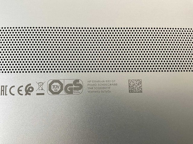 Hp elitebook 830 g7 13,3”, core(tm) i7 10th gen, 16 gb ram, 512 gb nvme laptop - afbeelding 7 van  7