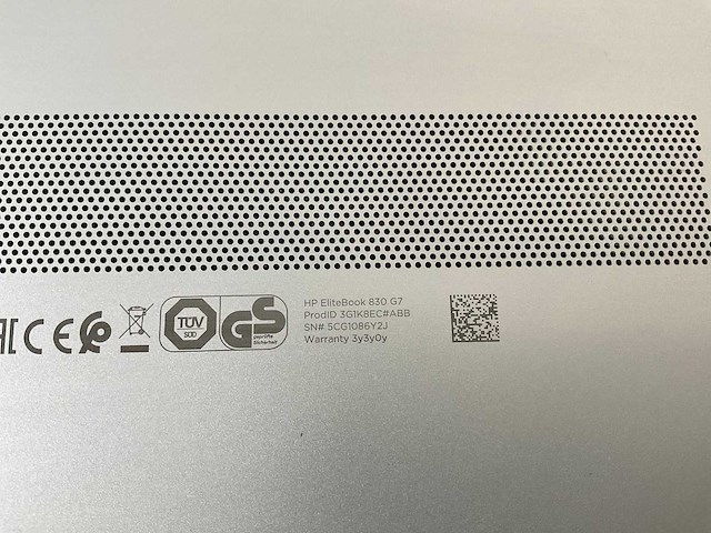 Hp elitebook 830 g7 13.3”, core(tm) i7 10th gen, 16 gb ram, 512 gb nvme laptop - afbeelding 7 van  7