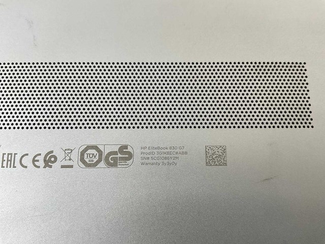 Hp elitebook 830 g7 13.3”, core(tm) i7 10th gen, 16 gb ram, 512 gb nvme laptop - afbeelding 7 van  7