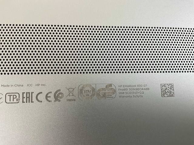 Hp elitebook 830 g7 13.3”, core(tm) i7 10th gen, 16 gb ram, 512 gb nvme laptop - afbeelding 5 van  6