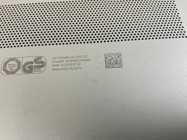 Hp elitebook 830 g7 13.3”, core(tm) i7 10th gen, 16 gb ram, 512 gb nvme laptop - afbeelding 7 van  7