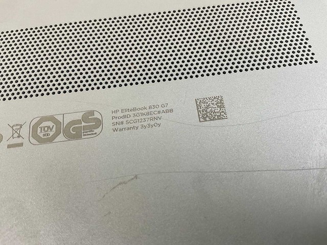 Hp elitebook 830 g7 13.3”, core(tm) i7 10th gen, 16 gb ram, 512 gb nvme laptop - afbeelding 5 van  5