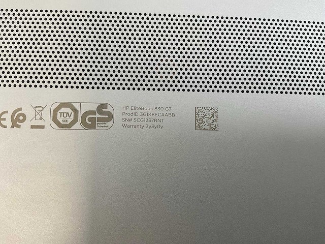 Hp elitebook 830 g7 13.3”, core(tm) i7 10th gen, 16 gb ram, 512 gb nvme laptop - afbeelding 2 van  2