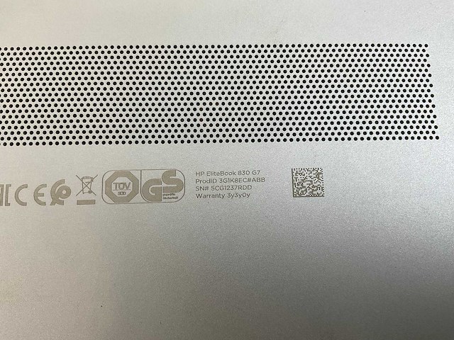 Hp elitebook 830 g7 13.3”, core(tm) i7 10th gen, 16 gb ram, 512 gb nvme laptop - afbeelding 7 van  7