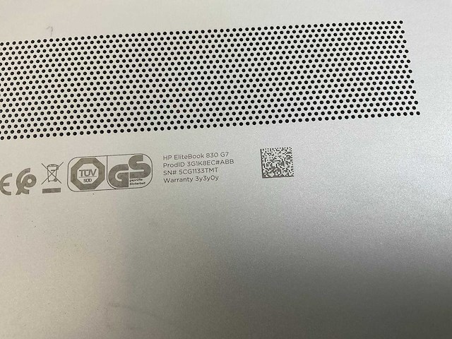 Hp elitebook 830 g7 13.3”, core(tm) i7 10th gen, 16 gb ram, 512 gb nvme laptop - afbeelding 7 van  7