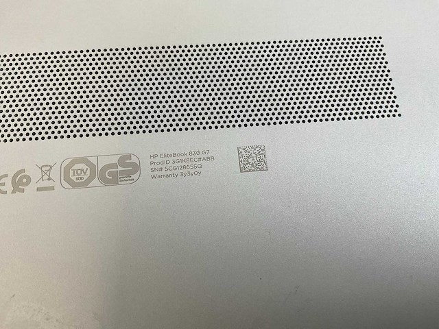 Hp elitebook 830 g7 13.3”, core(tm) i7 10th gen, 16 gb ram, 512 gb nvme laptop - afbeelding 6 van  7