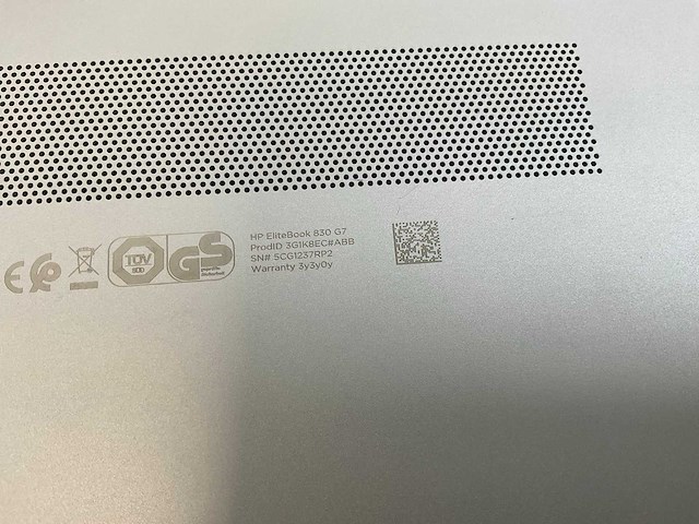 Hp elitebook 830 g7 13.3”, core(tm) i7 10th gen, 16 gb ram, 512 gb nvme laptop - afbeelding 7 van  7