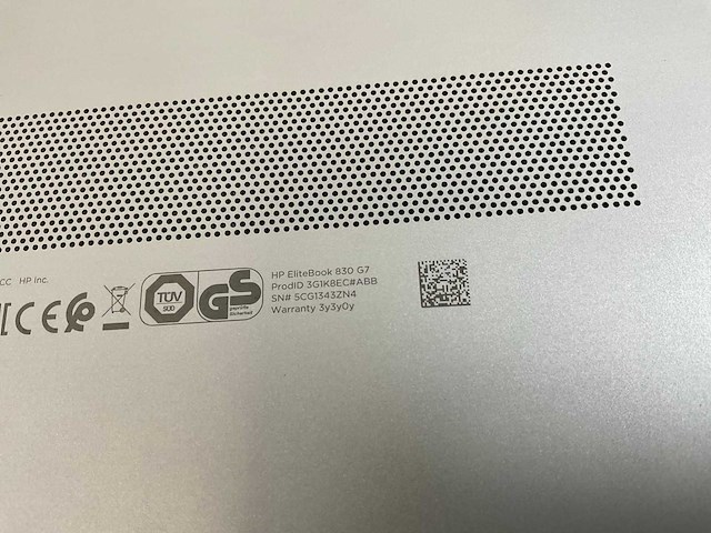 Hp elitebook 830 g7 13.3”, core(tm) i7 10th gen, 16 gb ram, 512 gb nvme laptop - afbeelding 5 van  5