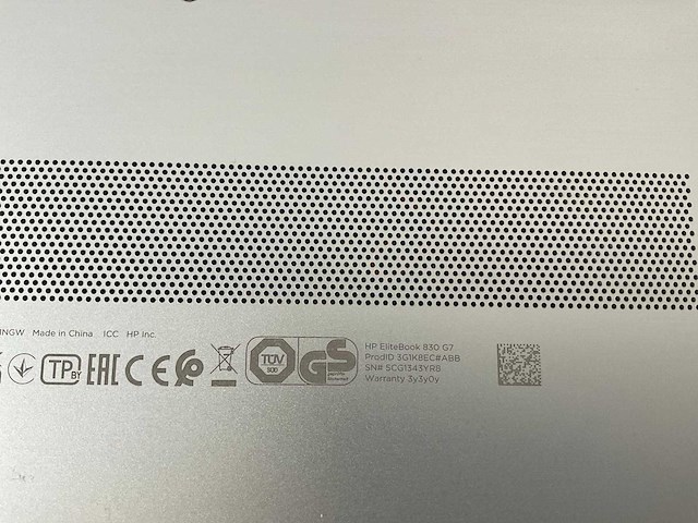 Hp elitebook 830 g7 13.3”, core(tm) i7 10th gen, 32 gb ram, 512 gb nvme laptop - afbeelding 4 van  4