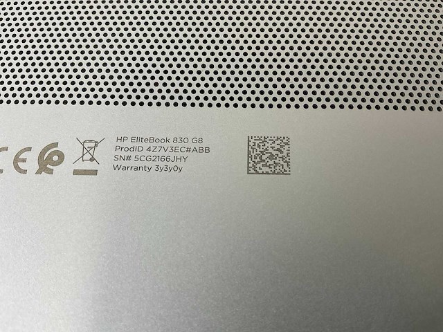 Hp elitebook 830 g8 13.3”, core(tm) i7 11th gen, 16 gb ram, 512 gb nvme laptop - afbeelding 7 van  8