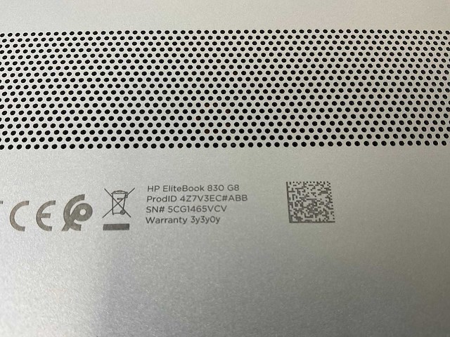 Hp elitebook 830 g8 13.3”, core(tm) i7 11th gen, 16 gb ram, 512 gb nvme laptop - afbeelding 7 van  7
