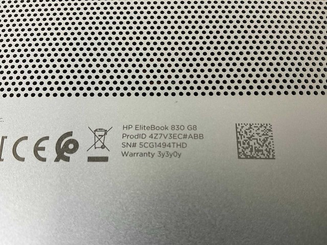 Hp elitebook 830 g8 13.3”, core(tm) i7 11th gen, 16 gb ram, 512 gb nvme laptop - afbeelding 7 van  7