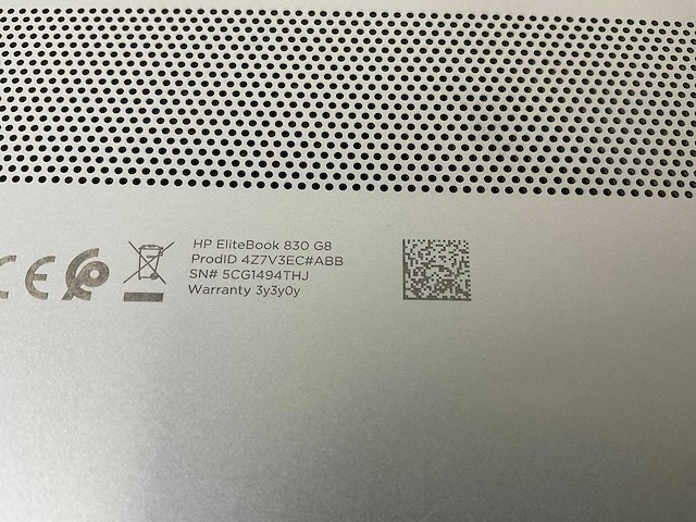 Hp elitebook 830 g8 13.3”, core(tm) i7 11th gen, 16 gb ram, 512 gb nvme laptop - afbeelding 7 van  7