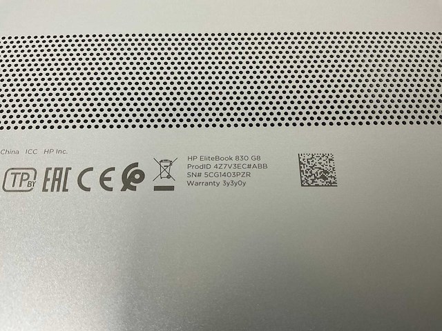 Hp elitebook 830 g8 13.3”, core(tm) i7 11th gen, 16 gb ram, 512 gb nvme laptop - afbeelding 7 van  7