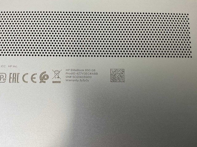 Hp elitebook 830 g8 13.3”, core(tm) i7 11th gen, 16 gb ram, 512 gb nvme laptop - afbeelding 7 van  7