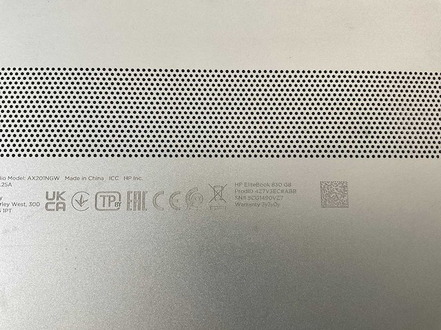 Hp elitebook 830 g8 13,3”, core(tm) i7 11th gen, 16 gb ram, 512 gb nvme laptop - afbeelding 7 van  7