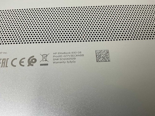 Hp elitebook 830 g8 13.3”, core(tm) i7 11th gen, 16 gb ram, 512 gb nvme laptop - afbeelding 7 van  7