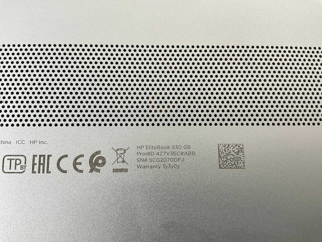 Hp elitebook 830 g8 13.3”, core(tm) i7 11th gen, 16 gb ram, 512 gb nvme laptop - afbeelding 7 van  7