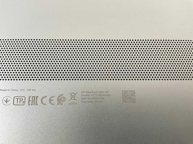 Hp elitebook 830 g8 13.3”, core(tm) i7 11th gen, 16 gb ram, 512 gb nvme laptop - afbeelding 7 van  8