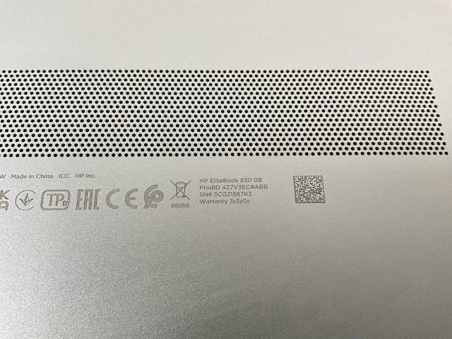 Hp elitebook 830 g8 13.3”, core(tm) i7 11th gen, 16 gb ram, 512 gb nvme laptop - afbeelding 7 van  7