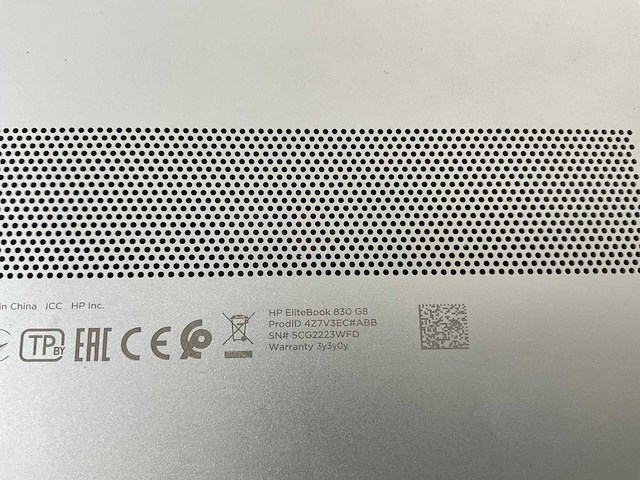 Hp elitebook 830 g8 13.3”, core(tm) i7 11th gen, 16 gb ram, 512 gb nvme laptop - afbeelding 7 van  7