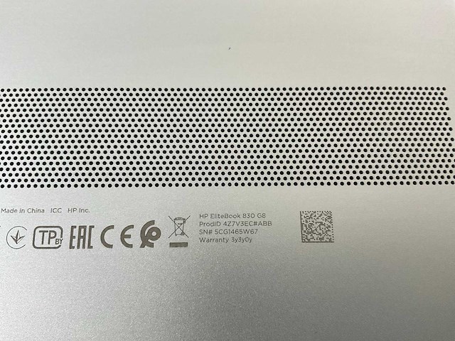 Hp elitebook 830 g8 13.3”, core(tm) i7 11th gen, 16 gb ram, 512 gb nvme laptop - afbeelding 7 van  7