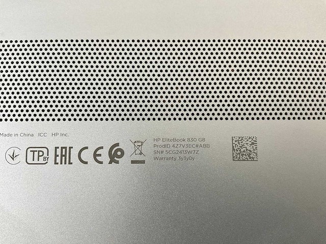 Hp elitebook 830 g8 13.3”, core(tm) i7 11th gen, 16 gb ram, 512 gb nvme laptop - afbeelding 7 van  7