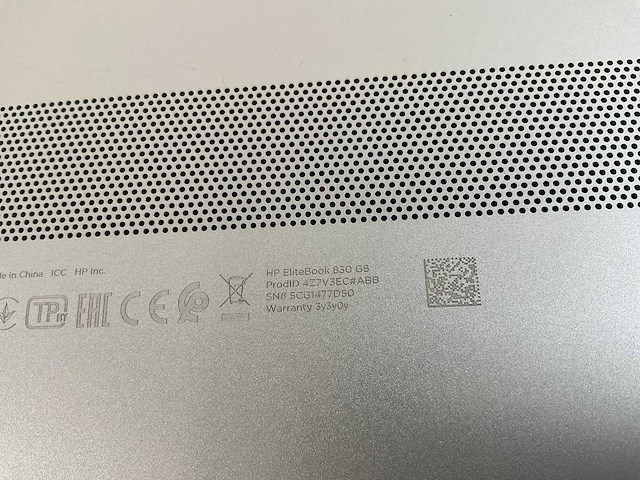 Hp elitebook 830 g8 13.3”, core(tm) i7 11th gen, 16 gb ram, 512 gb nvme laptop - afbeelding 7 van  7