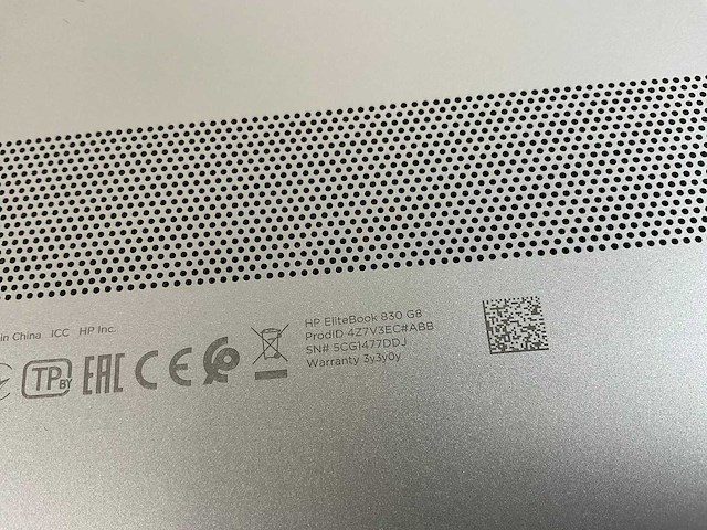 Hp elitebook 830 g8 13.3”, core(tm) i7 11th gen, 16 gb ram, 512 gb nvme laptop - afbeelding 7 van  7