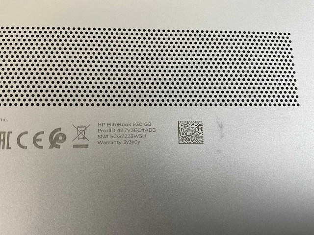 Hp elitebook 830 g8 13.3”, core(tm) i7 11th gen, 16 gb ram, 512 gb nvme laptop - afbeelding 6 van  6