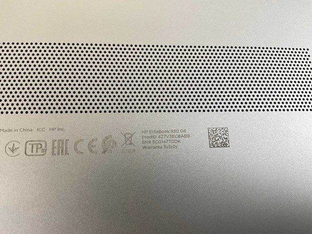 Hp elitebook 830 g8 13.3”, core(tm) i7 11th gen, 16 gb ram, 512 gb nvme laptop - afbeelding 4 van  4