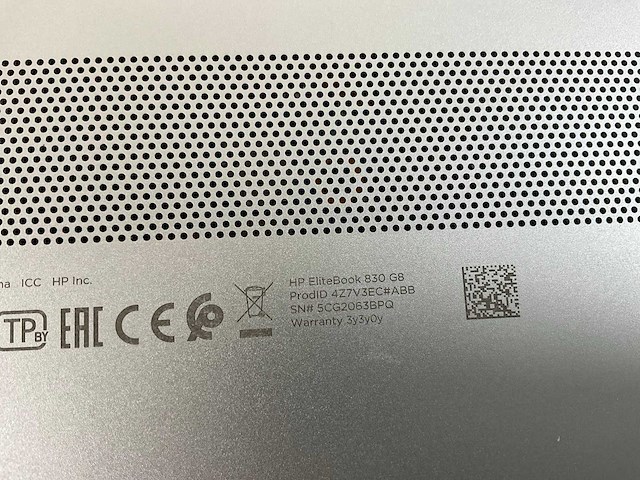 Hp elitebook 830 g8 13.3”, core(tm) i7 11th gen, 16 gb ram, 512 gb nvme laptop - afbeelding 6 van  6