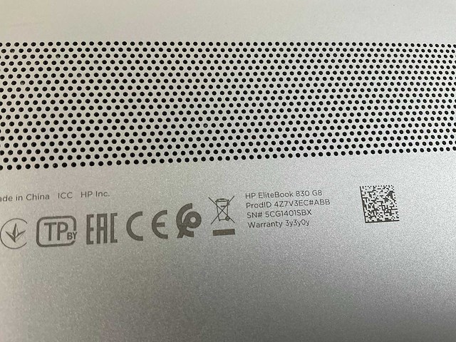 Hp elitebook 830 g8 13.3”, core(tm) i7 11th gen, 16 gb ram, 512 gb nvme laptop - afbeelding 7 van  7