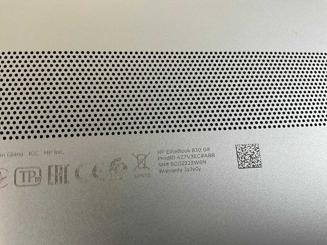 Hp elitebook 830 g8 13.3”, core(tm) i7 11th gen, 16 gb ram, 512 gb nvme laptop - afbeelding 7 van  7