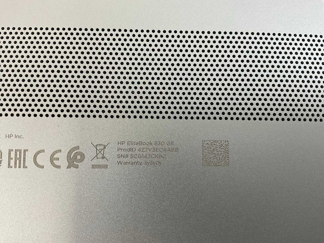 Hp elitebook 830 g8 13.3”, core(tm) i7 11th gen, 16 gb ram, 512 gb nvme laptop - afbeelding 6 van  6