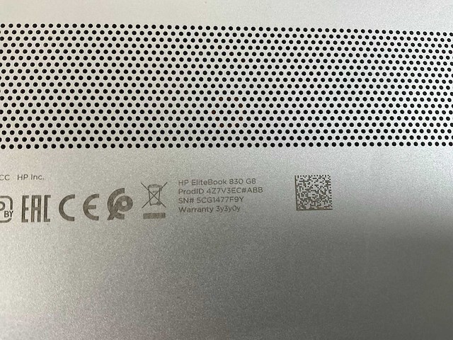Hp elitebook 830 g8 13.3”, core(tm) i7 11th gen, 16 gb ram, 512 gb nvme laptop - afbeelding 2 van  2
