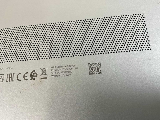 Hp elitebook 830 g8 13.3”, core(tm) i7 11th gen, 16 gb ram, 512 gb nvme laptop - afbeelding 6 van  6