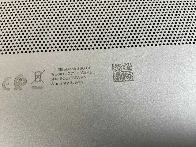 Hp elitebook 830 g8 13.3”, core(tm) i7 11th gen, 16 gb ram, 512 gb nvme laptop - afbeelding 4 van  4
