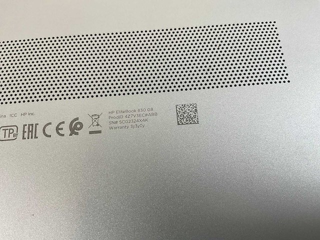 Hp elitebook 830 g8 13.3”, core(tm) i7 11th gen, 16 gb ram, 512 gb nvme laptop - afbeelding 7 van  7