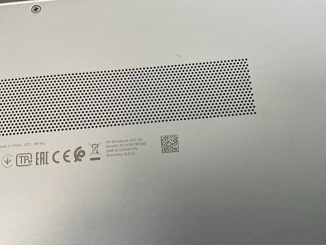 Hp elitebook 830 g8 13.3”, core(tm) i7 11th gen, 16 gb ram, 512 gb nvme laptop - afbeelding 6 van  6