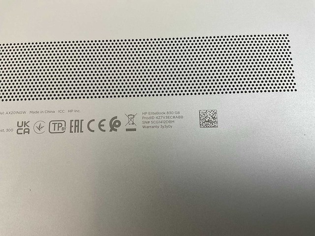 Hp elitebook 830 g8 13.3”, core(tm) i7 11th gen, 16 gb ram, 512 gb nvme laptop - afbeelding 7 van  7