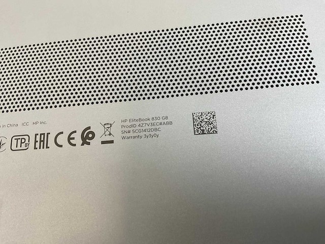 Hp elitebook 830 g8 13.3”, core(tm) i7 11th gen, 16 gb ram, 512 gb nvme laptop - afbeelding 6 van  6