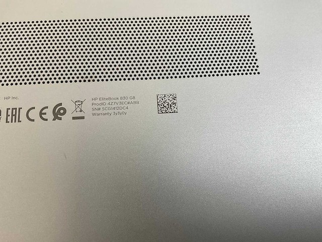 Hp elitebook 830 g8 13.3”, core(tm) i7 11th gen, 16 gb ram, 512 gb nvme laptop - afbeelding 5 van  5