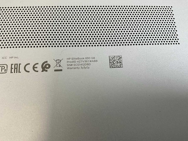 Hp elitebook 830 g8 13.3”, core(tm) i7 11th gen, 16 gb ram, 512 gb nvme laptop - afbeelding 6 van  6