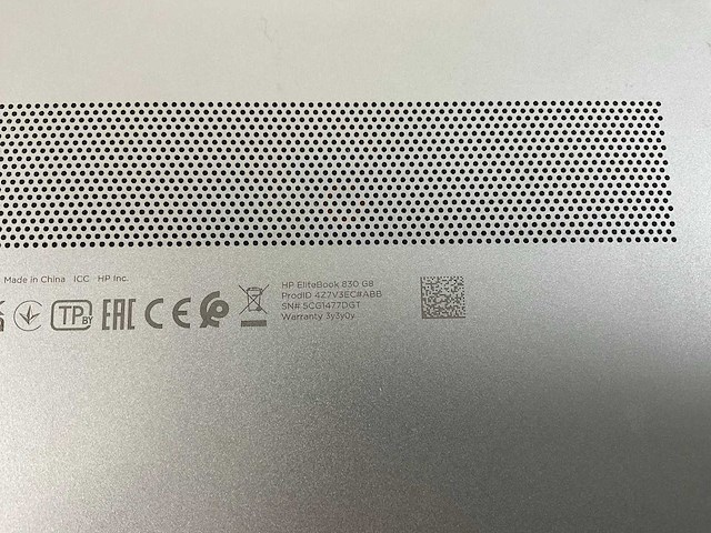 Hp elitebook 830 g8 13.3”, core(tm) i7 11th gen, 16 gb ram, 512 gb nvme laptop - afbeelding 7 van  7