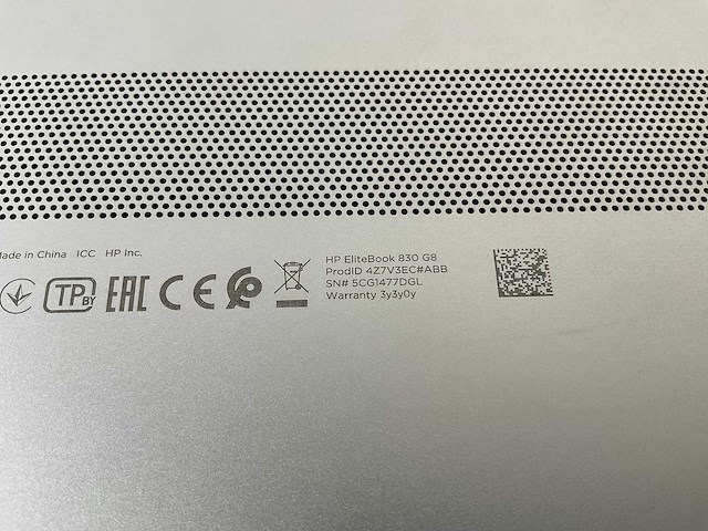 Hp elitebook 830 g8 13.3”, core(tm) i7 11th gen, 16 gb ram, 512 gb nvme laptop - afbeelding 7 van  7