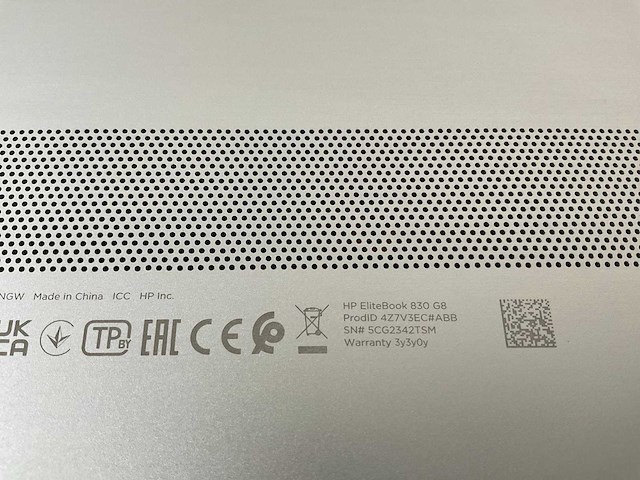Hp elitebook 830 g8 13.3”, core(tm) i7 11th gen, 16 gb ram, 512 gb nvme laptop - afbeelding 7 van  7