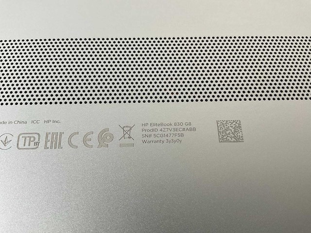 Hp elitebook 830 g8 13.3”, core(tm) i7 11th gen, 16 gb ram, 512 gb nvme laptop - afbeelding 7 van  7