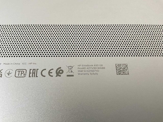 Hp elitebook 830 g8 13.3”, core(tm) i7 11th gen, 16 gb ram, 512 gb nvme laptop - afbeelding 7 van  7