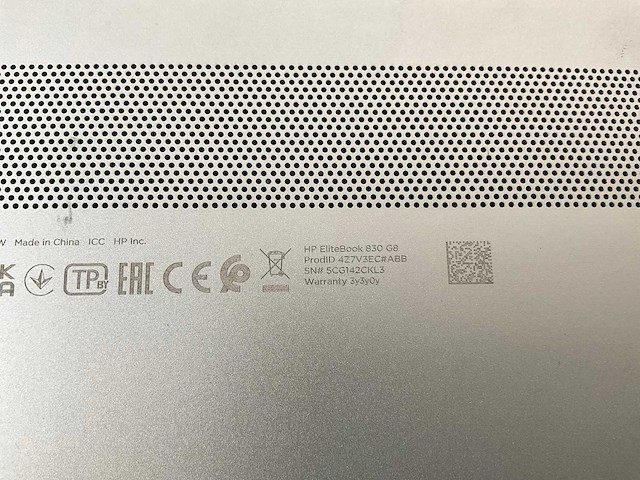 Hp elitebook 830 g8 13.3”, core(tm) i7 11th gen, 16 gb ram, 512 gb nvme laptop - afbeelding 3 van  3